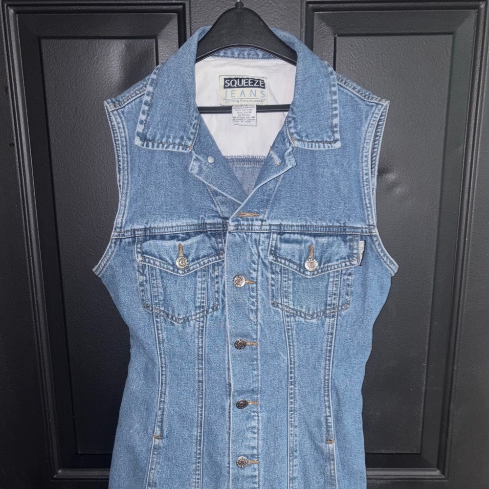 Denim dress